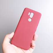 膜鹿堂適用LG G8X ThinQ/V50S手機(jī)殼Velvet/G9磨砂防滑防汗G7軟硅膠套G6 LG G7酒紅色 磨砂軟殼 LG其他型號