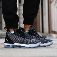 耐克（NIKE）男鞋 Lebron 16 詹姆斯16代 黑白緩震耐磨實(shí)戰(zhàn)籃球鞋AO2595-006 AO2588-AO2595-006 奧利奧 40.5