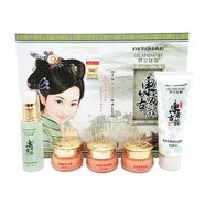 嬌蘭絲曼（Gilansmart） 雪膚東方古韻驕蘭斯曼草本無瑕透亮經(jīng)典套裝日霜晚霜化妝品 五件套五合一