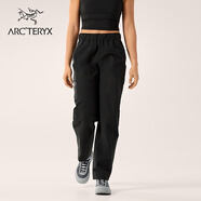 ARC'TERYX始祖鳥 KRAGG COTTON PANT 女子 休閑長褲 BLACK/黑色 2
