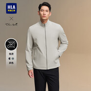 海瀾之家【品牌專供】夾克男輕商務Chic Ageless刺繡外套男HWJAW3W058A
