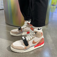 耐克（NIKE）Air Jordan AJ312 龍年蛇年限定白綠高幫復古男女休閑運動籃球鞋 AV3922-126 41