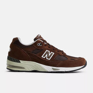 NEW BALANCE新百倫 Made in UK 991 復古慢跑鞋男士休閑運動(dòng)跑步鞋 M991BGW 棕紅 43碼/US9.5
