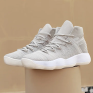 HYPERDUNK 2017 籃球男氣墊HD2017FK北卡藍(lán)戰(zhàn)靴實戰(zhàn)運動鞋 米灰【有標(biāo)】 45