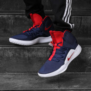 耐克（NIKE）新款 Hyperdunk 男鞋實戰(zhàn)高幫氣墊減震籃球鞋AO7890-001 AO7890-400 美國隊 43