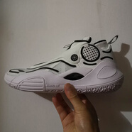 李寧（LI-NING）全城8韋德之道棉花糖中低幫減震男女款實戰籃球鞋ABPQ005 033 ABAQ023-18全城8V2白黑 41