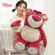 迪士尼（Disney）草莓熊毛絨玩具抱枕公仔七夕節禮物送女朋友玩偶娃娃生日禮物女生