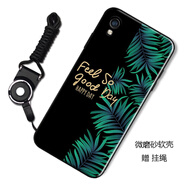 漢牌 適用小米紅米Redmi 9A手機(jī)殼保護(hù)套 攝像鏡頭全包磨砂防摔個性潮男女卡通款軟外殼 綠葉 紅米Redmi 9A
