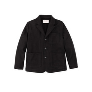 FILSON男士西裝外套 MACKINAW 防風(fēng)保暖 舒適柔軟羊毛外套 棕黑色/Brown Black XS