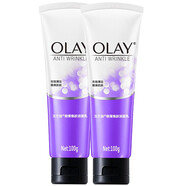 玉蘭油（OLAY）女士氨基酸洗面奶控油補(bǔ)水保濕收縮毛孔提亮膚色潔面乳溫和深層清潔抗黑頭軟化角質(zhì)層 玉蘭油(OLAY)深層清潔毛孔洗面奶兩支