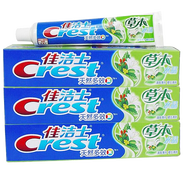 佳潔士牙膏家庭裝 健齒口氣清新固齒 草本水晶牙膏 140g*3支