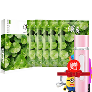 溪秀小綠盒潤(rùn)顏面膜積雪草補(bǔ)水保濕潤(rùn)膚5片/盒 5盒裝