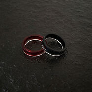 XZLING7 喰種東京食尸鬼戒指情侶爆款網(wǎng)紅ins風(fēng)高級樹(shù)脂原創(chuàng  )個(gè)性 紅色單個(gè)女款樹(shù)脂戒指[17號均碼