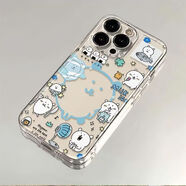 三星（SAMSUNG）搞怪自嘲熊適用三星s25ultra手機(jī)殼硅膠s24fe/s23+卡通s22/s21全 三星Galaxy J7 Prime 搞怪自嘲熊 太空殼透明殼