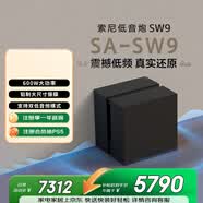 索尼（SONY）SA-SW9 600W無(wú)線大功率低音炮 回音壁 適配A9M2 A9000 A8000 A7100 A7000 A5000 A3000