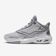 AJ喬丹（nike Air Jordan）Max Aura 4 經(jīng)典復(fù)刻戰(zhàn)靴 輕量緩震 舒適防滑可視氣墊男士籃球鞋 灰色DN3687-005 45.5