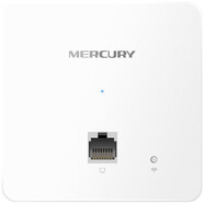 MERCURY水星 千兆雙頻86型無(wú)線(xiàn)面板AP酒店賓館家用全屋WiFi覆蓋組網(wǎng)入墻式PoE無(wú)線(xiàn)路由器 白色-MIAP1200GP 千兆端口版