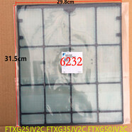 XMSJ家用五金上海大金空調(diào)過濾網(wǎng)30.8*28老款大金通用濾網(wǎng)掛機濾塵網(wǎng) 【 KFR-50G  】過濾網(wǎng)30*31.5厘米