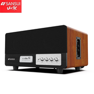山水（SANSUI）GS-6000（60B）臺(tái)式電腦音箱 筆記本手機(jī)藍(lán)牙電視音響重低音炮2.1聲道木質(zhì)音箱 升級(jí)光纖同軸版