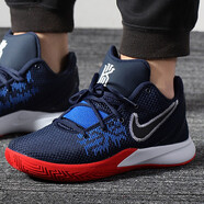 耐克（NIKE）男鞋新款 KYRIE 5 歐文5簡版2代緩震籃球鞋AO4438-170 AO4438-401 簡版 藍紅 47.5