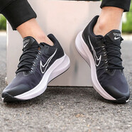 耐克（NIKE）運(yùn)動鞋男鞋2025秋季新款減震防滑休閑網(wǎng)面透氣舒適時尚百搭跑步鞋 CW3419-006 黑色 42.5