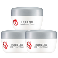 大寶（Dabao） 護膚三件套美容洗面奶220ml+SOD蛋白蜜100ml+SOD蛋白霜50g男女士 蛋白霜50g*3
