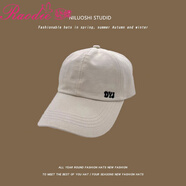 嬈蝶 帽子女夏天棒球帽戶外休閑運(yùn)動(dòng)跑步防曬遮陽空頂可扎高馬尾鴨舌帽 米色 55-59cm【可調(diào)節(jié)】