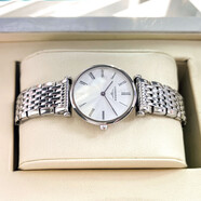 【二手95新】浪琴（LONGINES）瑞士名表優(yōu)雅嘉嵐系列 石英機械男士女士腕表奢侈品 【1】24放射波紋L4.209.4.71.6