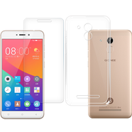 拓蒙 金立S5手機殼保護套gn3001L薄硅膠全包軟殼 金立GN3001防摔透明手機套/男女 金立S5手機殼+鋼化膜