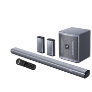 山水（SANSUI）DV-91K回音壁電視音響 家庭影院 模擬5.1聲道套裝無線3D環繞獨立低音炮 家庭客廳壁掛藍牙