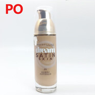 美寶蓮（MAYBELLINE）夢(mèng)幻絲柔呼吸粉底液保濕遮瑕臉部底妝PO  PO1 PO3 BO0 PO【白里偏粉 打造粉嫩好氣色妝