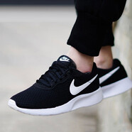 耐克（NIKE）男鞋秋季新款運動(dòng)鞋TANJUN網(wǎng)面透氣輕便跑步鞋經(jīng)典黑白時(shí)尚休閑鞋 812654-011/經(jīng)典TANJUN黑白 44
