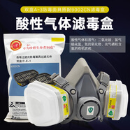 一護(hù)雙盒A-3防毒口罩配9002CN濾毒盒防護(hù)氯化氫/酸性氣體/氮的氧化物 雙盒A-3+9002CN
