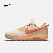 耐克（NIKE）男鞋秋季新款運(yùn)動鞋AIR MAX全掌大氣墊緩震透氣跑步鞋休閑鞋 DH2973-200/米橙/AIR MAX 90 40.5