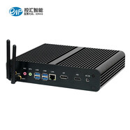 酷睿8代i7-8565U無(wú)風(fēng)扇工控機迷你電腦主機客廳HTPC游戲辦公minipc工控電腦 8G內存*2/128G固態(tài)硬盤(pán)/1T機械硬盤(pán)