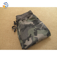 佐琪魚(yú)歐美風(fēng)女松緊腰迷彩運動(dòng)褲小腳褲春秋哈倫褲純棉毛圈大碼衛褲長(cháng)褲 迷彩（春秋） S (偏大)建議85-100斤