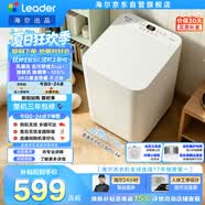 統(tǒng)帥（Leader）迷你波輪全自動洗衣機(jī)3公斤小型母嬰內(nèi)衣褲mini除菌租房家用組搭以舊換新京東自營XQBL30-20DM