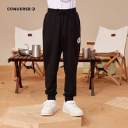 Converse 匡威男女童梭織長(zhǎng)褲【高彈舒適】2025秋季新款兒童運(yùn)動(dòng)長(zhǎng)褲 正黑色(春秋毛圈) 150 /63 【建議身高140-152cm】