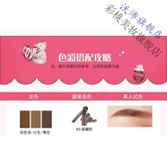 ZLAF熱銷(xiāo)雙頭自動(dòng)旋轉(zhuǎn)眉筆Drawing Eye Brow易上色防水 國(guó)內(nèi)專(zhuān)柜#03棕褐色