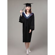 奧義馳學(xué)士服大學(xué)生畢業(yè)禮服高校學(xué)位服文理科學(xué)位碩服博士服畢業(yè)禮服 醫科 M 【建議體重105-130斤】
