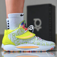 耐克（NIKE）KD14 EP 杜蘭特14男子白綠運(yùn)動(dòng)休閑實(shí)戰(zhàn)氣墊減震耐磨籃球鞋 CZ0170-101 40 (250mm)