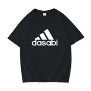 dasabi短袖趣味搞笑抖音體恤時(shí)尚惡搞陳翔六點(diǎn)半情侶打底衣服 白 -110斤