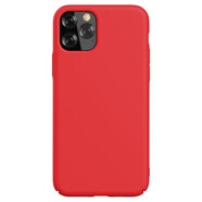 COMMA 迪沃DEVIA磨砂全包手機殼 適用于蘋果iPhone 11系列 原色紅【iPhone 11】