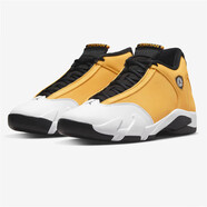 耐克（NIKE）新款男鞋 Air Jordan 14 AJ14 休閑實(shí)戰(zhàn)運(yùn)動(dòng)籃球鞋 487471-701 黑白黃 42.5