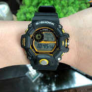 卡西歐（CASIO）G-SHOCK 數(shù)字款小方塊男士防水手表 GW-9400Y-1太陽能電波