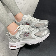 NEW BALANCE NB530男鞋女鞋秋冬季新款運動鞋透氣減震老爹鞋跑步鞋MR530KA MR530GS白銀酒紅 37