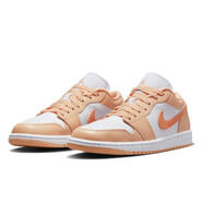 耐克（NIKE）Air Jordan 1 Low AJ 1 低幫女子籃球鞋 白粉橘DC0774-801 40