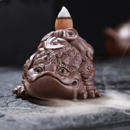 茗客紫砂茶寵擺件精品 噴水茶玩禪意小和尚 可養(yǎng)個(gè)性創(chuàng)意茶盤貔貅招財(cái) 布袋金蟾噴水吐霧茶寵