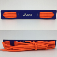 適配于亞·瑟士鞋扁圓as·ics跑鞋運動(dòng)鞋男女6mm半圓鞋帶鞋繩 桔紅色 1.2米