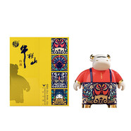 牛欄山二鍋頭 新品 工匠牛 生旦凈丑 京韻系列清香型典藏優(yōu)級白酒 53度 500mL 1瓶 （顏色隨機發(fā)貨）